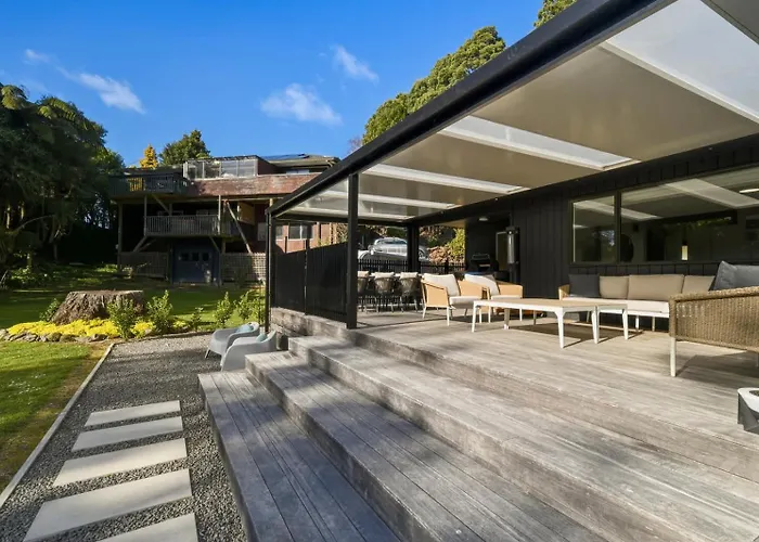 Ferienhaus Amalia - Okareka Huge Covered Deck Sleeps 4 Rotorua
